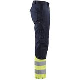 Blaklader 1705-1519 Werkbroek Inherent Steel - Marine/High Vis Geel