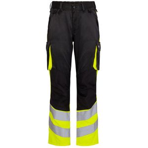 F. Engel 2547 Safety Light Trouser Repreve Black/Yellow