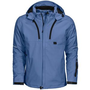 Projob 3407 Gevoerde Softshell Jas Hemelsblauw