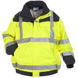 Hydrowear Multinorm Pilotjack Moers Fluor Geel/Marine maat S