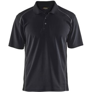 Blåkläder 3326-1051 UV-Piqué polo Zwart maat XL