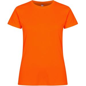 Clique Basic Active-T Women Dames Signaaloranje maat M