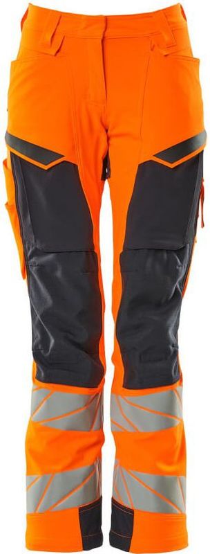Mascot Accelerate Safe Broek met kniezakken 19078-511 - hi-vis oranje/donkermarine