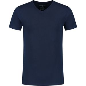 Santino Jazz V-neck T-shirt Real Navy