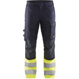 Blåkläder - 1787-1512 Werkbroek - Marine/High Vis Geel - Stretchmateriaal