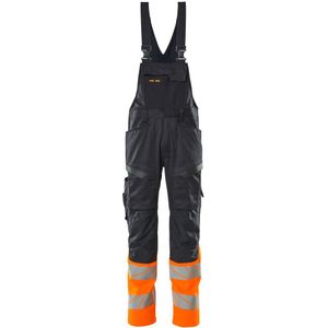 Mascot 19669-236 Amerikaanse overall met kniezakken Donkermarine/Hi-Vis Oranje