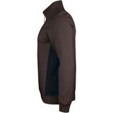 Jobman 5401 Halfzip Sweatshirt 65540120 - Bruin/Zwart