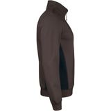 Jobman 5401 Halfzip Sweatshirt 65540120 - Bruin/Zwart