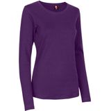 Pro Wear by Id 0509 Interlock T-shirt long-sleeved women Purple