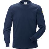 Fristads Esd T-Shirt Lange Mouwen 7082 Xtm - Donker marineblauw - XS
