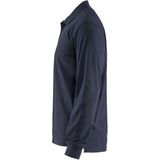 Blåkläder 3388-1050 Poloshirt lange mouw Donker marineblauw