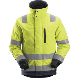 Snickers 1130 AllroundWork High-Vis 37.5® Isolerend Jack Klasse 3 High-Vis Geel/Zwart maat M