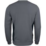 Jobman 5402 Roundneck Sweatshirt Donker grijs/Zwart
