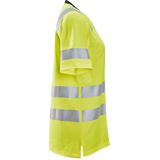 Snickers 2537 High-Vis Klasse 2 Dames T-Shirt - High Vis Geel