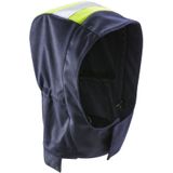 Fristads Flamestat softshell-capuchon 4077 FSS Hi-Vis geel/marineblauw maat XS