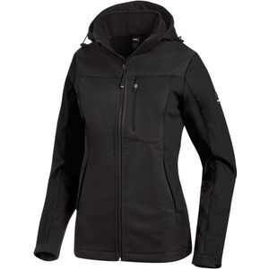 FHB Julia Softshell-Jack Dames Zwart