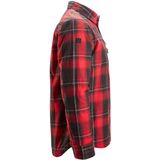 Snickers 8522 Isolerend shirt Chilirood/Zwart maat XS