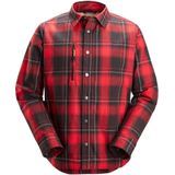 Snickers 8522 Isolerend shirt Chilirood/Zwart maat XS