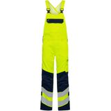 Engel - Safety+ - Amerikaanse Overall - Hi-vis Yellow / Blue Ink