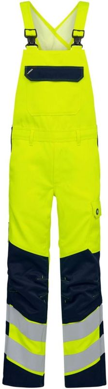 Engel - Safety+ - Amerikaanse Overall - Hi-vis Yellow / Blue Ink