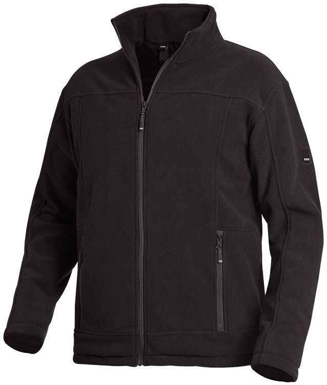 FHB Roman Fleecejack Zwart maat M