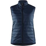 Blåkläder 3864-2030 Dames bodywarmer gevoerd Donker marineblauw maat M