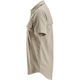 Snickers 8520 Shirt met Korte Mouwen Khaki maat XS
