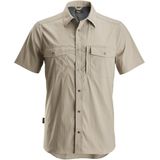 Snickers 8520 Shirt met Korte Mouwen Khaki maat XS