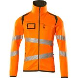 Werkjack - Fluorescerend - Polyester/Elastaan - Met Rits en Reflectie