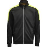 Jobman 5403 Sweatshirt Full Zip Heren Zwart/Geel maat XS