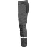 Projob 7508 Stretchbroek Met Kniezakken Heren Grijs/Zwart maat C48