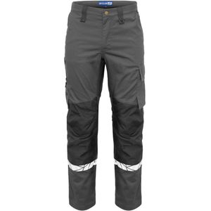 Projob 7508 Stretchbroek Met Kniezakken Heren Grijs/Zwart maat C48