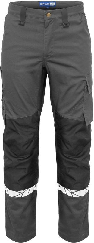 Projob 7508 Stretchbroek Met Kniezakken Heren Grijs/Zwart maat C48