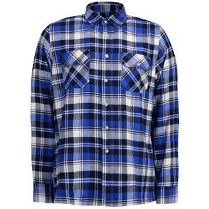 Pro Wear ID 0204 Green Leaf Shirt Press Studs Royal Blue