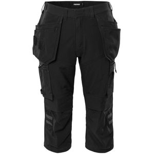 Fristads Stretch 3/4 werkbroek 2600 GLWS Zwart maat C44