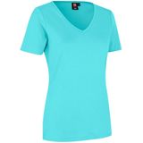 Pro Wear by Id 0506 Interlock T-shirt V-neck women Mint