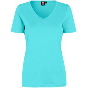 Pro Wear by Id 0506 Interlock T-shirt V-neck women Mint