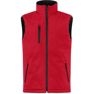 Clique Padded Softshell Bodywarmer Heren Rood