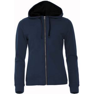 Clique Classic Hoody Full Zip Women 021045 - Dark Navy