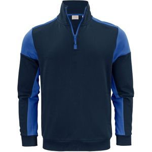 Printer Sweater Prime Halfzip Marine/Kobalt
