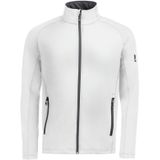 FHB Kuno Fleecejack Powerstretch Wit maat XS