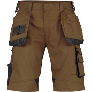 Dassy Bionic Holsterzakkenshort Leembruin/Antracietgrijs maat 54