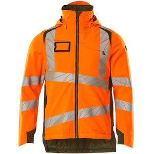 Mascot 19035-449 Winterjas Hi-Vis Oranje/Mosgroen