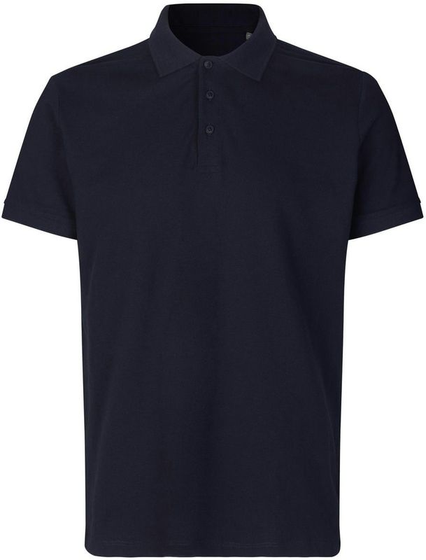 Pro Wear by Id 0586 Poloshirt biologisch katoen Marine maat S