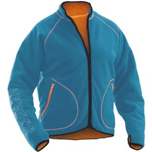 Jobman 5192 Fleece Jacket Reversible Ocean/Oranje