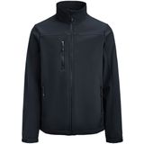 Printer Airwalk Softshell Jas Heren Marine maat 4XL