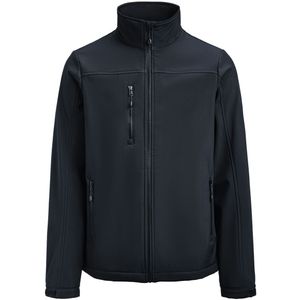 Printer Airwalk Softshell Jas Heren Marine maat 4XL