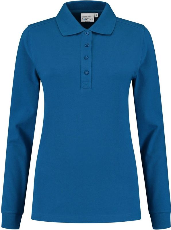 Santino Lexington Ladies Poloshirt Cobalt Blue maat XS