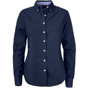 Cutter & Buck Belfair Oxford Shirt Dames 352401 - Dark Navy - XS