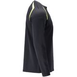 Mascot - 21581-327 T-shirt Lange Mouwen - Donkermarine/Hi-Vis Geel - Modacryl/Katoen/Polyester